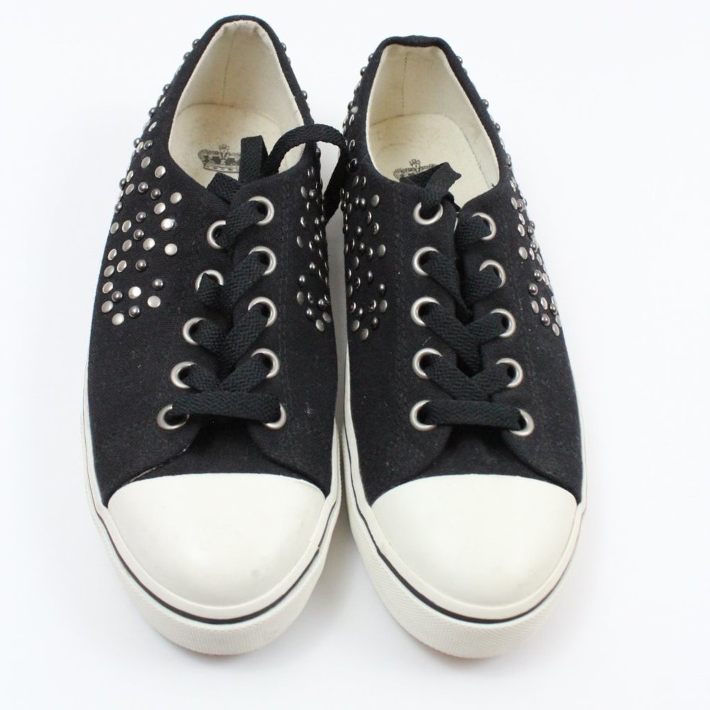 Juicy Couture Studded sneakers Black sz 7.5